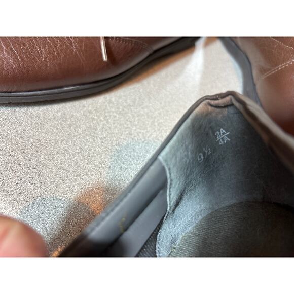 2 pair Womens Easy Spirit Lace‎ up Oxfords Gray and Brown - Picture 4 of 11